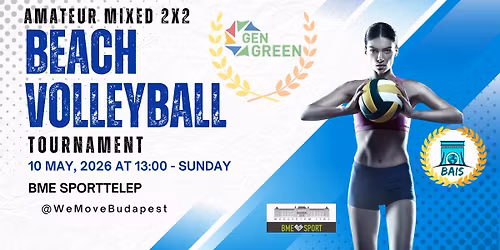 2x2 Amateur Mixed Beach Volley Tournament - BAIS