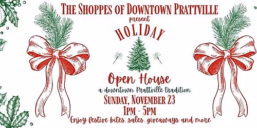 The Shoppes of Downtown Prattville Annual Christmas Open House