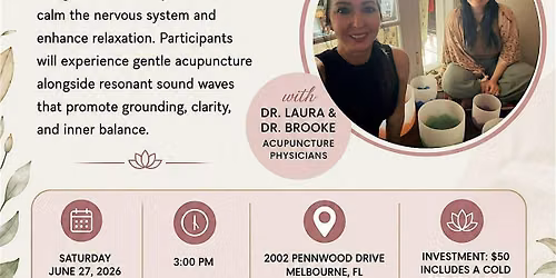 Sound Bowl & Acupuncture