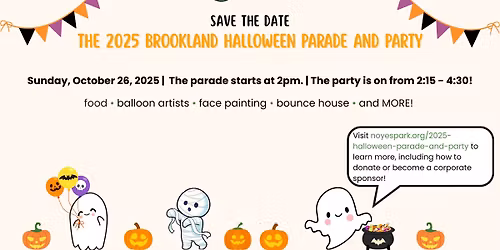 2025 Brookland Halloween Parade and Party