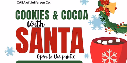CASA Cookies & Cocoa with Santa 