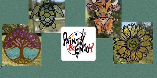 Paint and Enjoy! Crush glass Suncatcher at Isaac\u2019s East York