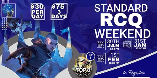 STANDARD RCQ Weekend