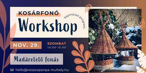 Kos\u00e1rfon\u00f3 Workshop - Mad\u00e1retet\u0151 fon\u00e1s