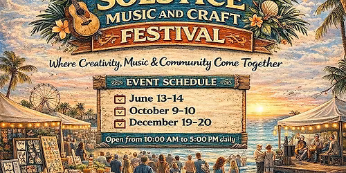 THE GULFPORT SOLSTICE MUSIC AND CRAFT FESTIVAL
