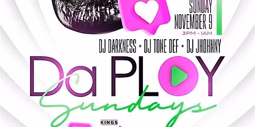 Da PLAY on Sundays @Kings Cave Sportsbar