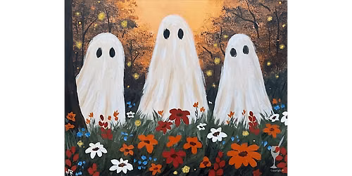 Ghosts in Bloom - Paint and Sip in Denver | Classpop!\u2122