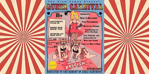 The Glam Vamps Present Queer Carnival