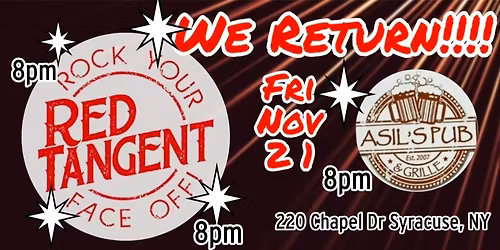 Red Tangent Live at Asil's!!!!