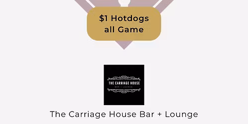 Phillies with Dollar Dog Night at The Carriage House