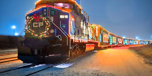 CPKC Holiday Train with Smash Mouth in Clinton!