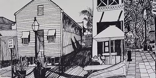 Jo William's 'Walking the Line' Exhibition Opening