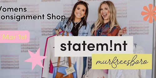 Statemint Murfreesboro | Pop-up Consignment Sale for Women & Men