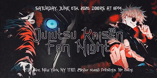 25 Hour Studio: Jujutsu Kaisen Fan Night