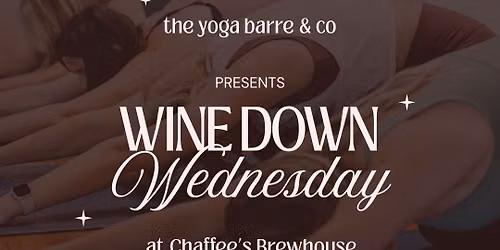 Wine Down Wednesday at Chaffee's