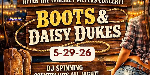 Boots & Daisy Dukes Country Party