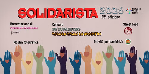 Solidarista 2026 - Festa della solidariet\u00e0 e dei diritti!