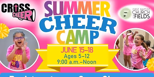 Cheerleading Camp at First Baptist at The Fields Carrollton