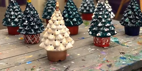 Paint Your Own Vintage Ceramic Christmas Tree!