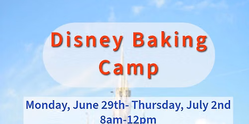 Disney Baking Camp