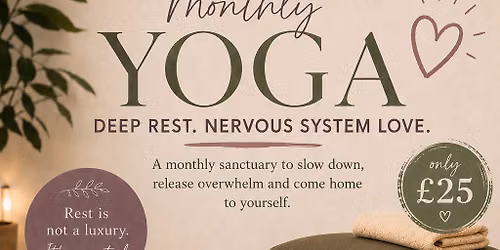 Monthly Reset for Deep Rest