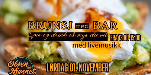 Brunsj med Bar \/\/ Olsen p\u00e5 Hj\u00f8rnet