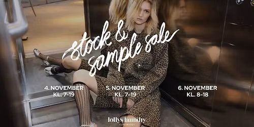 Lollys Laundry Stock & Sample Sale