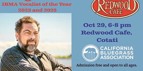 Greg Blake at Redwood Cafe in Cotati