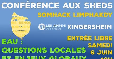 Conf\u00e9rence Eau : Questions locales et enjeux globaux