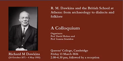 R. M. Dawkins and the British School at Athens