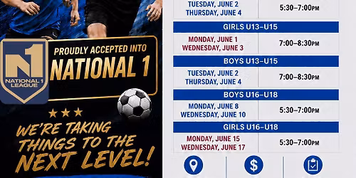 Open House and Competitive Tryouts