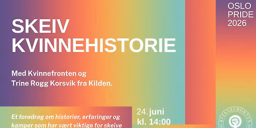 Skeiv kvinnehistorie med Kilden