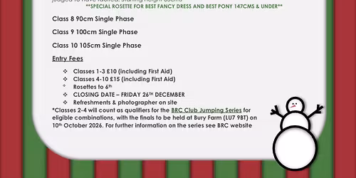 QRC Christmas Show Jumping 2025