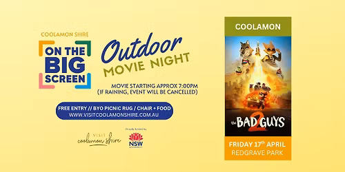 Outdoor Movie Night- The Bad Guys 2
