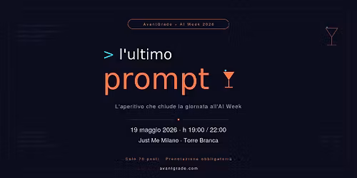 L\u2019Ultimo Prompt (AI Week 2026 Edition)