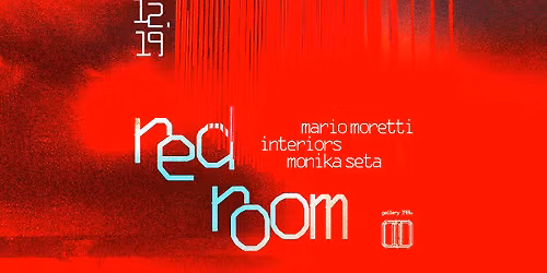 red room :: Interiors, Mario Moretti, Monika Seta \/\/ 12,19