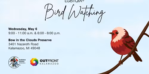 LGBTQIA+ Bird Watching (Evening Session)