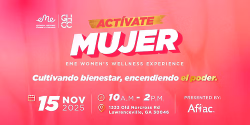 ACT\u00cdVATE MUJER: EME WOMEN'S WELLNESS EXPERIENCE