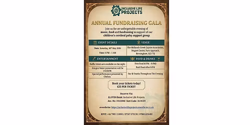 Inclusive Life Projects Annual Fundraising Gala
