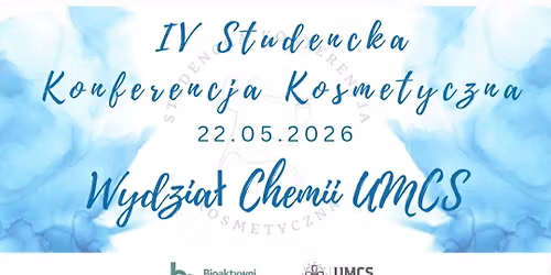 IV Studencka Konferencja Kosmetyczna