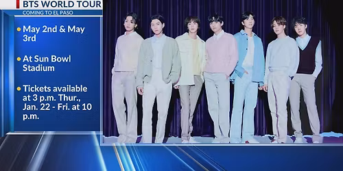 BTS El Paso Tickets