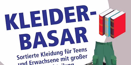 Nachhaltiger Kleiderbasar / Kleidung für Erwachsene 13 bis 16 Uhr