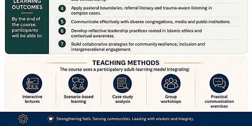 CERTIFICATE IN CONTEXTUAL LEADERSHIP FOR BRITISH MUSLIM IMAMS AND ALIMAS