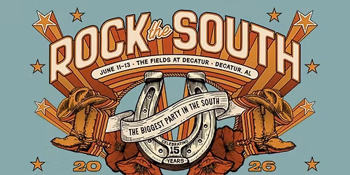 Rock The South: Jason Aldean  Riley Green & Zach Top - 3 Day Pass