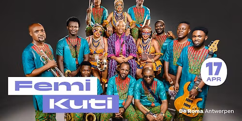 Femi Kuti in De Roma