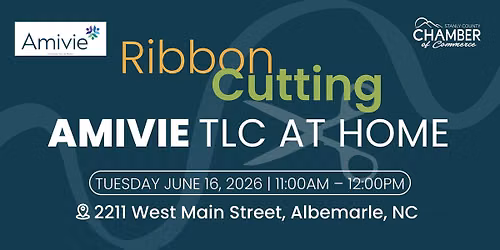 Ribbon Cutting - Amivie TLC At Home Rebrand