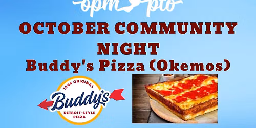 October Community Spotlight at Buddy's Pizza