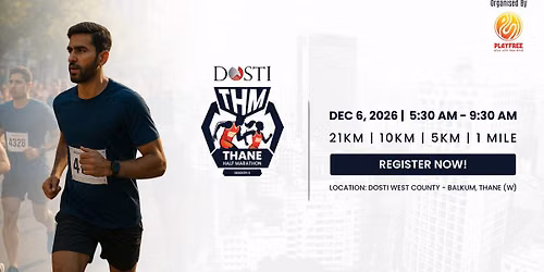 Dosti Thane Half Marathon 2026