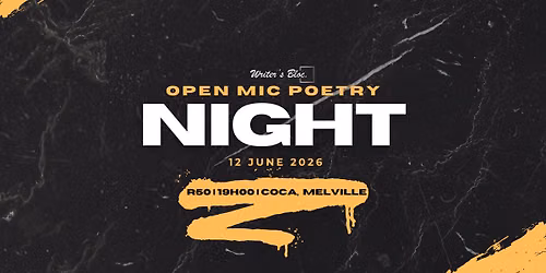 Writers Bloc - Open Mic Night