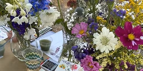 Beginner Floral Watercolors - Grow your watercolor skills & paint vibrant florals; beginner-friendly